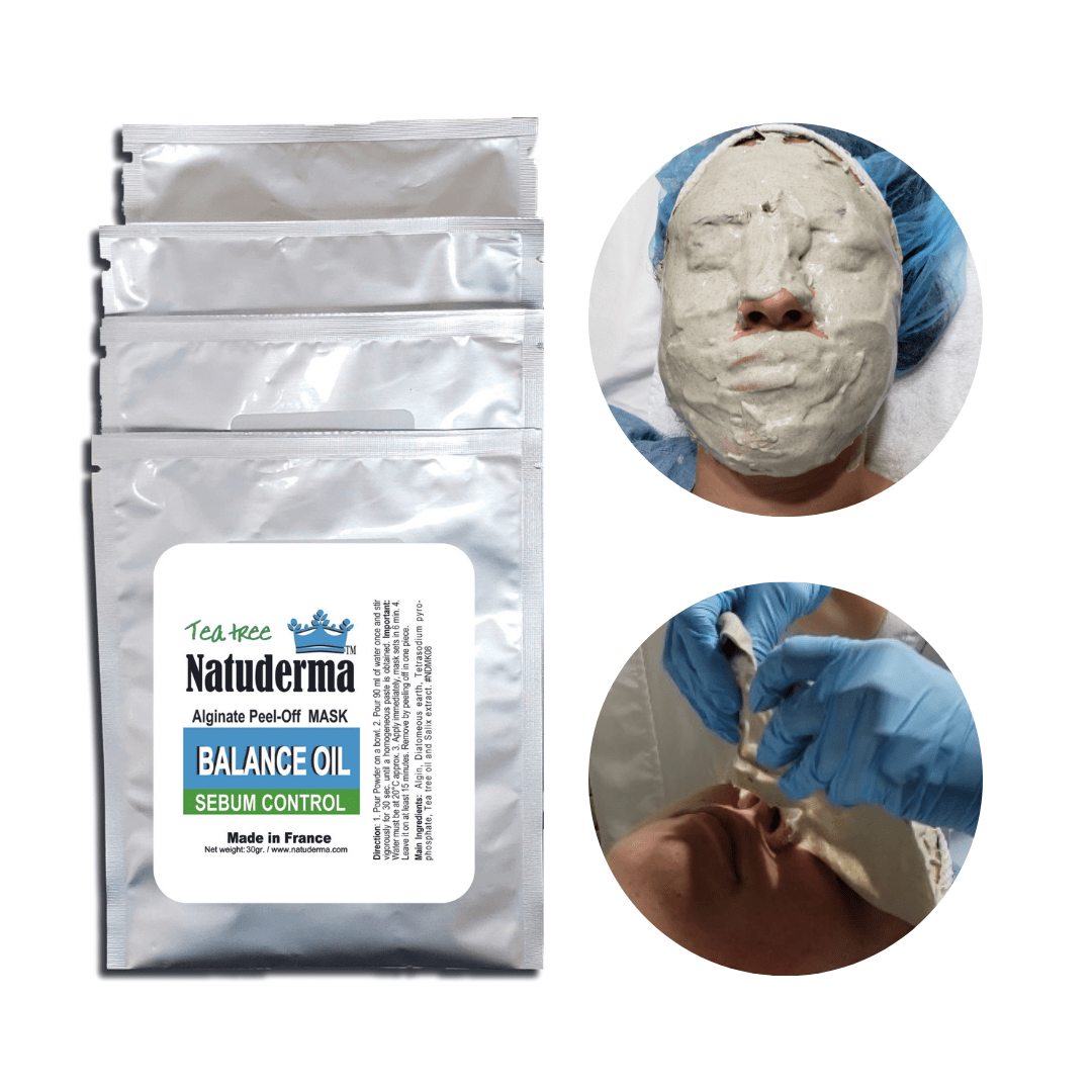 Jelly Mask, Natuderma Peel off Face Mask, Balance Oil, Deluxe French