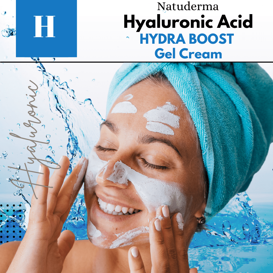 Hyaluronic Acid Face Moisturizer Natuderma Advanced Hydrating Gel Cream Natuderma Skin Care